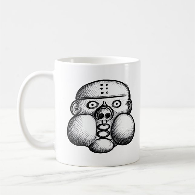 Bubbig kille kaffemugg (Vänster)