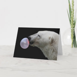 Bubbla björnen kort