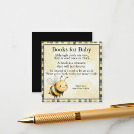 Bubbla Bugge Pojke Baby Shower Tilläggskort