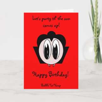 Bubbla den vampiga toten kort