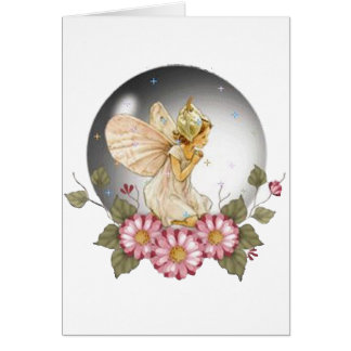 Bubbla fen hälsningskort