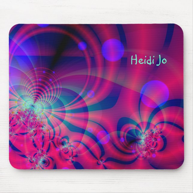 Bubbla maskinen Mousepad Musmatta (Framsidan)