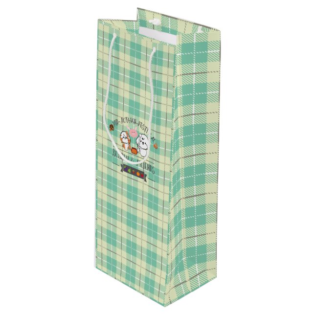 Bubbla och vänner firar midhöstfestivalen (Framsidan Vinklad)