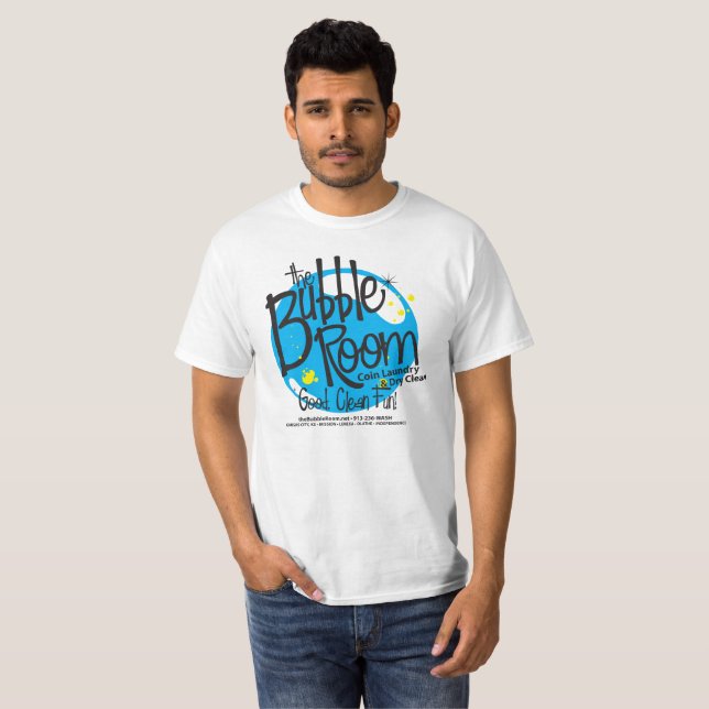 Bubbla rumtvätten tee (Hel framsida)