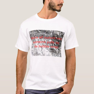 Bubbla sjalt-skjortan tee