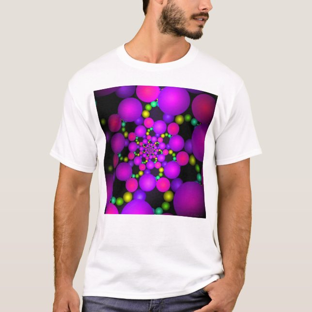 Bubbla spiral t-shirt (Framsida)