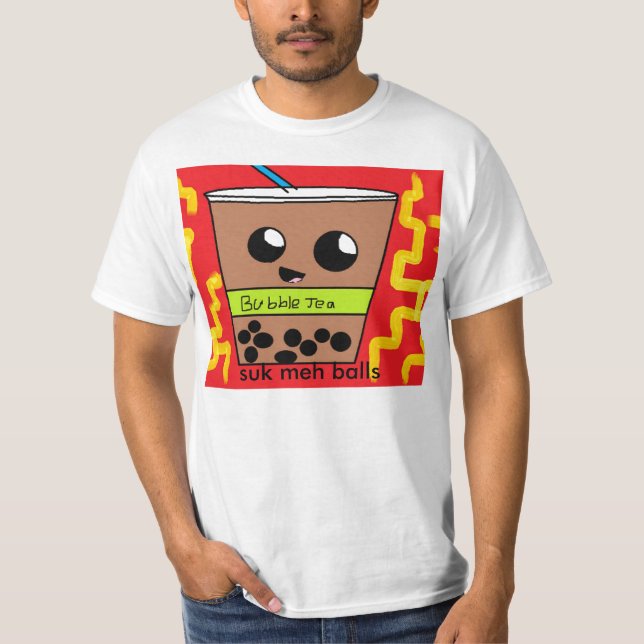 Bubbla tea tee (Framsida)