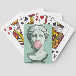 Bubblad bubbelgum Bust Casinokort