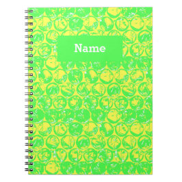 Bubbladet av popup-konsten anteckningsbok med spiral