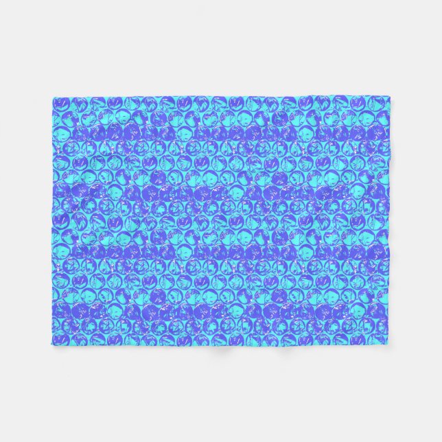 Bubbladet av popup-konsten fleecefilt (Framsidan (Horisontell))