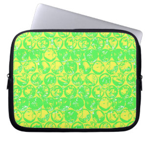 Bubbladet av popup-konsten laptop fodral