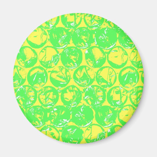 Bubbladet av popup-konsten magnet (Framsidan)