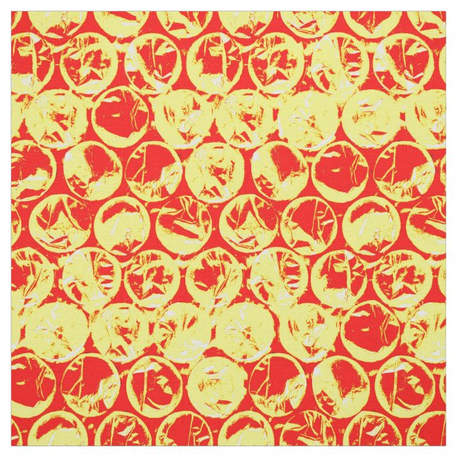 Bubbladet av popup-konsten tyg (Provkarta)