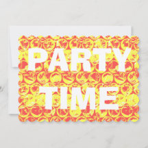 Bubbladet födelsedagsfest inbjudan