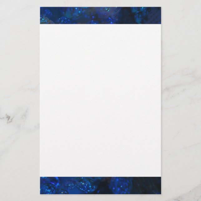 Bubblar av fallblott glas brevpapper (Framsida)