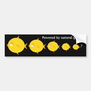 Bubblar BlowFish_Powereden vid naturgas Bildekal