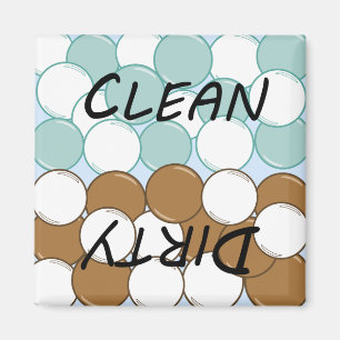 Bubblar diskarestatus magnet
