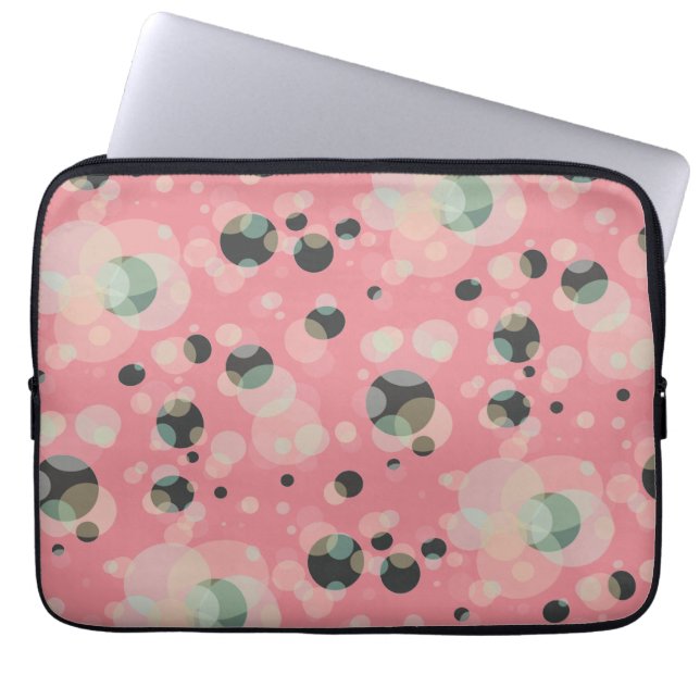BUBBLAR elegans på någon färg Laptop Fodral (Framsidan)