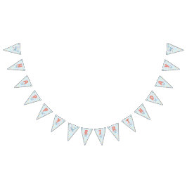 Bubblar & Fins Barnkalas Vimplar