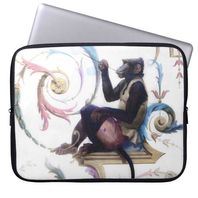 Bubblar för apa laptop fodral (Framsidan)