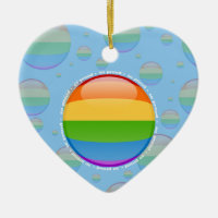 Bubblar glad lesbisk pride för regnbåge flagga