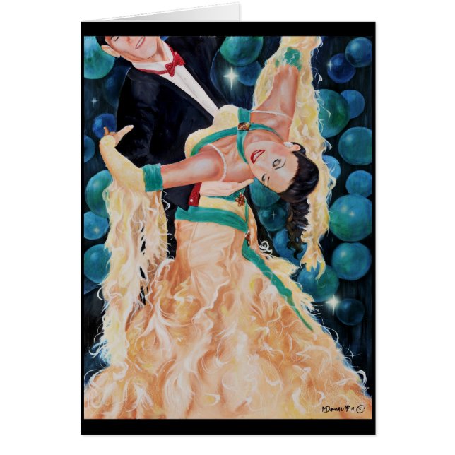 Bubblar Hälsningskort (Framsidan)