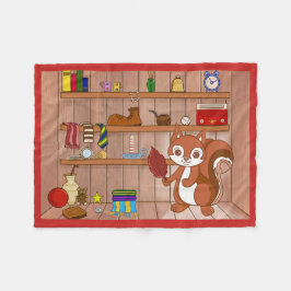 Bubblar i hans butiker fleecefilt