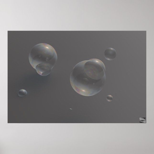 Bubblar I Poster (Framsidan)