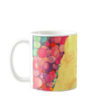 Bubblar kaffemugg extra stor utskrift