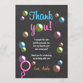 Bubblar krita för flickan för inbjudningar