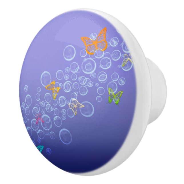 Bubblar n-fjärilar knopp (Höger)