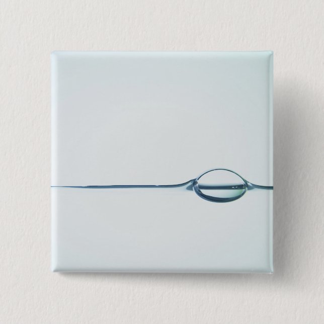 Bubblar på vattenyta knapp (Framsida)