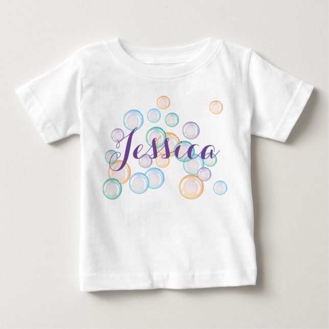 Bubblar skjortan, personifierar med ditt valda t shirt (Framsida)