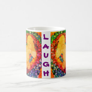 bubblar skratt kaffemugg
