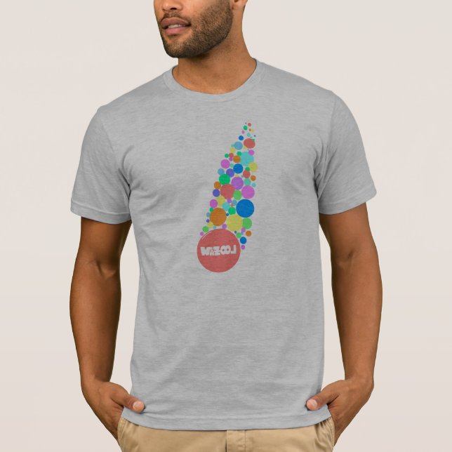 bubblar utslagsplatsen t-shirt (Framsida)