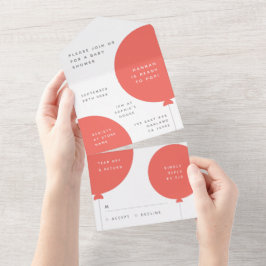 Bubblare bubbla | Koral Rosa Minimalistisk OSA