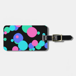 Bubble Abstrakt Mönster Bagagebricka