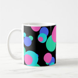 Bubble Abstrakt Mönster Kaffemugg