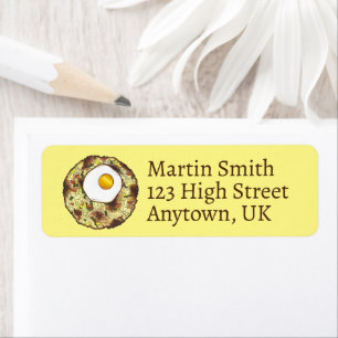 Bubble and Squeak Brunch UK British Food Cuisine Returadress Etikett