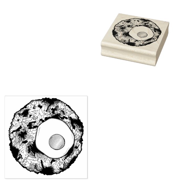 Bubble and Squeak Brunch UK British Food Cuisine Stämpel (Stämplad)