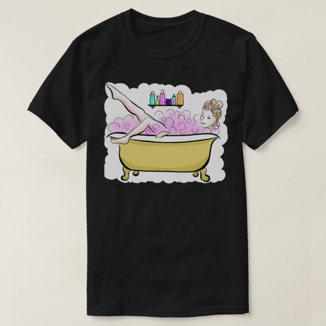 Bubble Bath T Shirt (Design framsida)