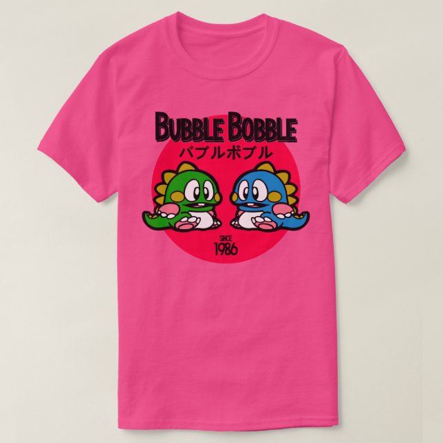 Bubble Bobble sedan 1986 T Shirt (Design framsida)