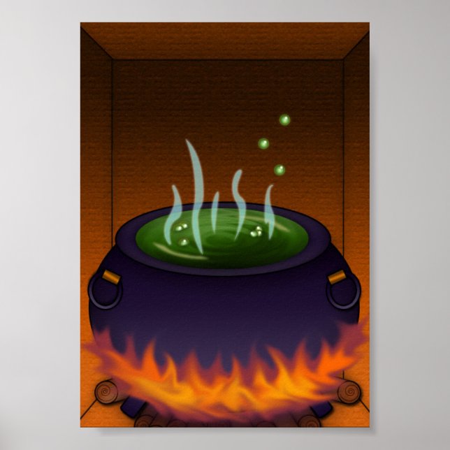 Bubble, Bubble, Toil & Trouble Poster (Framsidan)