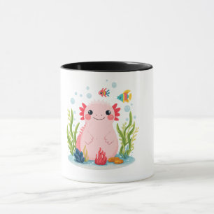 Bubble Buddy Axolotl Mugg