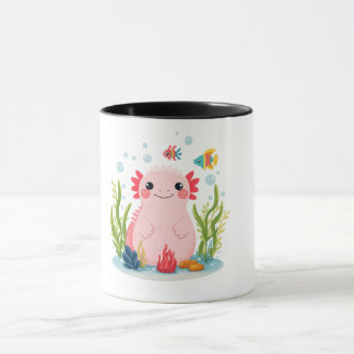 Bubble Buddy Axolotl Mugg