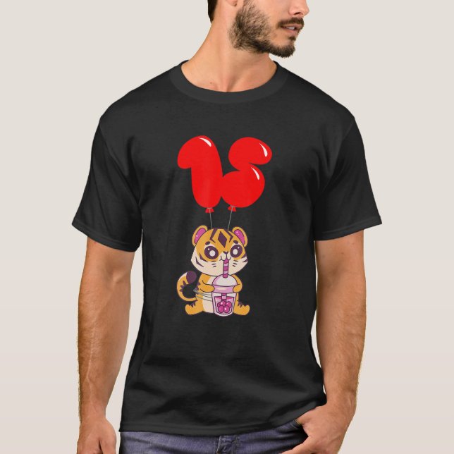 Bubble Ea Iger 15 timmar födelsedag Kids Balloon P T Shirt (Framsida)