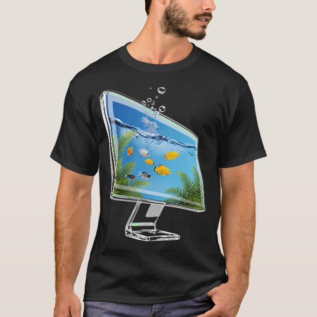 Bubble Eyed Guldfisk T Shirt (Framsida)