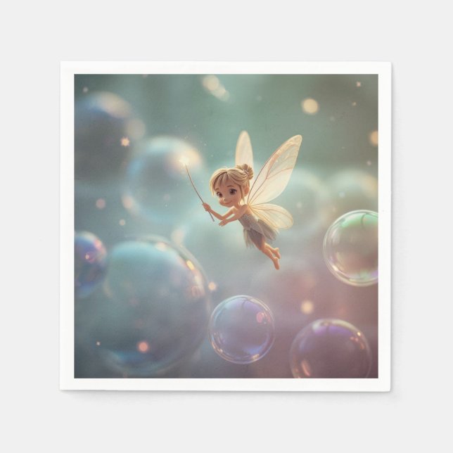 Bubble Fairy Pappersservett (Framsidan)