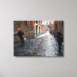 Bubble Gum Alley Canvastryck