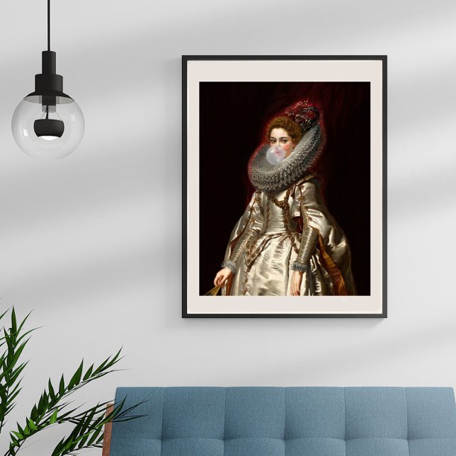 Bubble gum Diva Marchesa Fototryck (Skapare uppladdad)